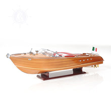 Load image into Gallery viewer, AQUARAMA MODEL BOAT EXCLUSIVE EDITION WITH DISPLAY CASE| Museum-quality | Fully Assembled Wooden Model boats