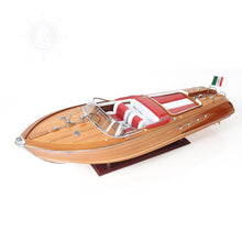 Load image into Gallery viewer, AQUARAMA MODEL BOAT EXCLUSIVE EDITION WITH DISPLAY CASE| Museum-quality | Fully Assembled Wooden Model boats