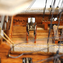Load image into Gallery viewer, HMS VICTORY MODEL SHIP MIDSIZE WITH DISPLAY CASE FRONT OPEN | Museum-quality | Fully Assembled Wooden Ship Models