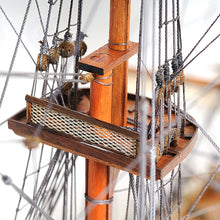 Load image into Gallery viewer, HMS VICTORY MODEL SHIP MIDSIZE WITH DISPLAY CASE FRONT OPEN | Museum-quality | Fully Assembled Wooden Ship Models