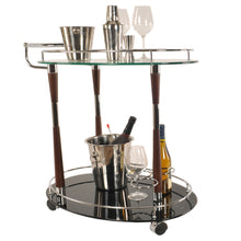 Load image into Gallery viewer, Anne Home - Serving Trolley | Home bar Bar Cart | Vintage style Beverage cart