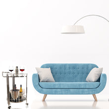 Load image into Gallery viewer, Anne Home - Round 2-Tier Serving Trolley | Home bar Bar Cart | Vintage style Beverage cart