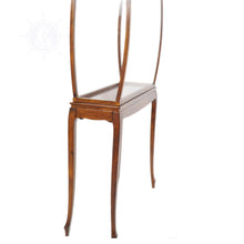 Load image into Gallery viewer, FLOOR DISPLAY CASE- CLASSIC LIGHT BROWN | HIGH QUALITY| Handcrafted Wooden Display Case for Model Ships