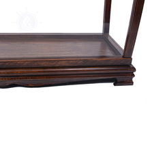 Load image into Gallery viewer, DISPLAY CASE FOR MIDSIZE TALL SHIP CLASSIC BROWN | HIGH QUALITY| Handcrafted Wooden Display Case for Model Ships