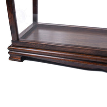 Load image into Gallery viewer, DISPLAY CASE FOR MIDSIZE TALL SHIP CLASSIC BROWN | HIGH QUALITY| Handcrafted Wooden Display Case for Model Ships