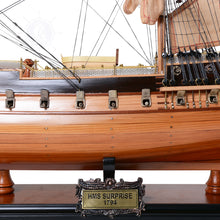 Load image into Gallery viewer, HMS SURPRISE MODEL SHIP MEDIUM | Museum-quality | Fully Assembled Wooden Ship Models