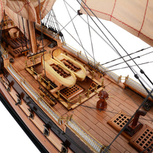Load image into Gallery viewer, HMS SURPRISE MODEL SHIP MEDIUM | Museum-quality | Fully Assembled Wooden Ship Models