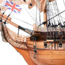 Load image into Gallery viewer, HMS SURPRISE MODEL SHIP MEDIUM | Museum-quality | Fully Assembled Wooden Ship Models