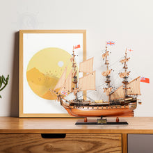 Load image into Gallery viewer, HMS SURPRISE MODEL SHIP MEDIUM | Museum-quality | Fully Assembled Wooden Ship Models