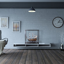 Load image into Gallery viewer, TABLE TOP DISPLAY CASE | HIGH QUALITY| Handcrafted Wooden Display Case for Model Ships