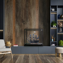 Load image into Gallery viewer, DISPLAY CASE FOR TALL SHIP MEDIUM | HIGH QUALITY| Handcrafted Wooden Display Case for Model Ships