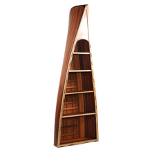 Load image into Gallery viewer, CANOE BOOK SHELF VERSION 2 | Museum-quality | Fully Assembled Wooden Ship Model