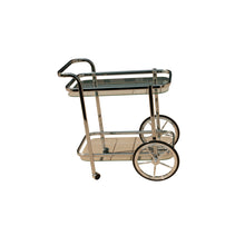Load image into Gallery viewer, Anne Home - Elegant Serving Trolley | Home bar Bar Cart | Vintage style Beverage cart