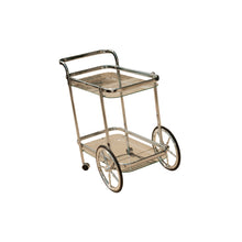Load image into Gallery viewer, Anne Home - Elegant Serving Trolley | Home bar Bar Cart | Vintage style Beverage cart