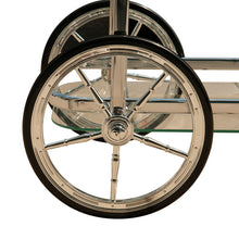 Load image into Gallery viewer, Anne Home - Elegant Serving Trolley | Home bar Bar Cart | Vintage style Beverage cart