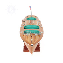 Load image into Gallery viewer, CHRIS CRAFT TRIPLE COCKPIT MODEL BOAT MEDIUM | Museum-quality | Fully Assembled Wooden Model boats