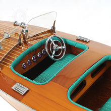 Load image into Gallery viewer, CHRIS CRAFT TRIPLE COCKPIT MODEL BOAT MEDIUM | Museum-quality | Fully Assembled Wooden Model boats