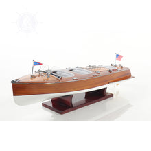 Load image into Gallery viewer, CHRIS CRAFT TRIPLE COCKPIT MODEL BOAT MEDIUM | Museum-quality | Fully Assembled Wooden Model boats