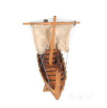 Load image into Gallery viewer, DRAKKAR VIKING MODEL BOAT 6 INCHES | Museum-quality | Fully Assembled Wooden Model boats