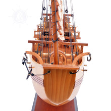 Load image into Gallery viewer, CHINESE JUNK MODEL BOAT NATURAL FINISH | Museum-quality | Fully Assembled Wooden Model boats