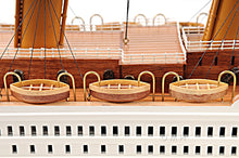Load image into Gallery viewer, TITANIC CRUISE SHIP MODEL PAINTED LARGE | Museum-quality Cruiser| Fully Assembled Wooden Model Ship