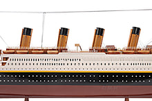 Load image into Gallery viewer, TITANIC CRUISE SHIP MODEL PAINTED LARGE | Museum-quality Cruiser| Fully Assembled Wooden Model Ship