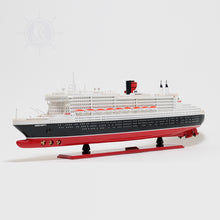 Load image into Gallery viewer, QUEEN MARY II CRUISE SHIP MODEL L | Museum-quality Cruiser| Fully Assembled Wooden Model Ship