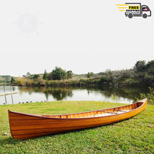 Load image into Gallery viewer, SKEENA CANOE WITH RIBS 16' | Wood Canoe