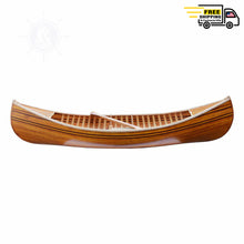 Load image into Gallery viewer, DISPLAY CANOE WITH RIBS WITH MATTE FINISH ft| Wood Display