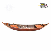 Load image into Gallery viewer, SOUTH EAST ASIA SAMPAN BOAT RED BOTTOM THUYEN BA LA TAM BAN - DISPLAY ONLY | WOODEN BOAT
