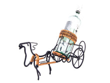 Load image into Gallery viewer, MOOSE-DRAWN SLEIGH RIDE WINE HOLDER