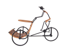 Load image into Gallery viewer, ASIAN STYLE RICKSHAW CYCLIST WINE HOLDER