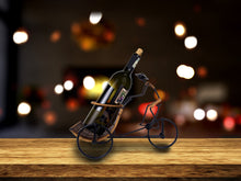 Load image into Gallery viewer, ASIAN STYLE RICKSHAW CYCLIST WINE HOLDER
