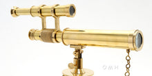 Load image into Gallery viewer, TELESCOPE WITH STAND-9 INCHES | Magnifying power | Vintage arts and crafts for decoration
