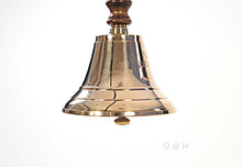 Load image into Gallery viewer, FIRE LAST CALL HAND BELL- 6 INCHES | Nautical decor | Vintage arts and crafts for decoration