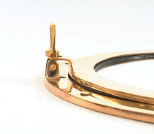 Load image into Gallery viewer, PORTHOLE MIRROR 15 INCHES | Nautical decor | Vintage arts and crafts for decoration