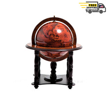 Load image into Gallery viewer, Globe 8 3/4 inches | Handcrafted Antique finish | Vintage arts and crafts