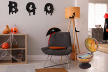 Load image into Gallery viewer, Red Globe 13 inches with Chess Holder | Handcrafted Antique finish | Vintage arts and crafts