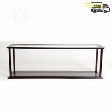 Load image into Gallery viewer, DISPLAY CASE FOR CRUISE LINER LARGE | HIGH QUALITY| Handcrafted Wooden Display Case for Model Ships