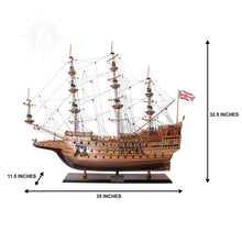 Load image into Gallery viewer, SOVEREIGN OF THE SEAS MODEL SHIP NO SAILS | Museum-quality | Fully Assembled Wooden Ship Models