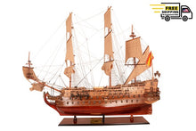 Load image into Gallery viewer, SAN FELIPE MODEL SHIP XL LIMITED EDITION | Museum-quality | Fully Assembled Wooden Ship Models