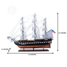 Load image into Gallery viewer, USS CONSTITUTION MODEL SHIP LARGE PAINTED | Museum-quality | Fully Assembled Wooden Ship Models