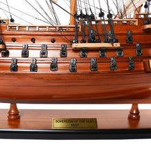Load image into Gallery viewer, HMS SOVEREIGN OF THE SEAS MODEL SHIP SMALL | Museum-quality | Fully Assembled Wooden Ship Models