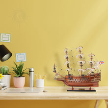 Load image into Gallery viewer, HMS SOVEREIGN OF THE SEAS MODEL SHIP SMALL | Museum-quality | Fully Assembled Wooden Ship Models