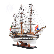 Load image into Gallery viewer, AMERIGO VESPUCCI MODEL SHIP PAINTED MEDIUM | Museum-quality | Fully Assembled Wooden Ship Models