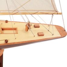 Load image into Gallery viewer, SHAMROCK YACHT L Model Yacht | Museum-quality | Partially Assembled Wooden Ship Model