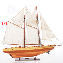 Load image into Gallery viewer, BLUENOSE II FULLY ASSEMBLED 38.5 INCHES | Museum-quality | Fully Assembled Wooden Ship Model