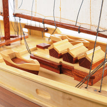 Load image into Gallery viewer, BLUENOSE II FULLY ASSEMBLED 38.5 INCHES | Museum-quality | Fully Assembled Wooden Ship Model