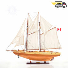 Load image into Gallery viewer, BLUENOSE II FULLY ASSEMBLED 38.5 INCHES | Museum-quality | Fully Assembled Wooden Ship Model