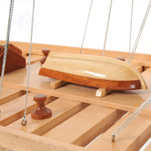 Load image into Gallery viewer, SHAMROCK OPEN HULL Model Yacht | Museum-quality | Partially Assembled Wooden Ship Model